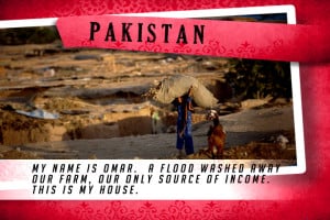 This is my House in Pakistan Red | Shelter The World