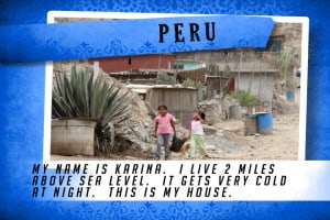 This is my House in Peru Blue | विश्व शेल्टर