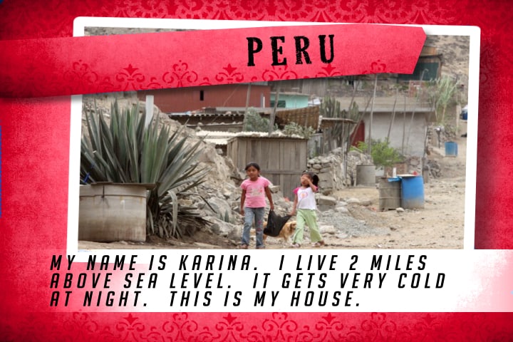 This is my House in Peru Red | विश्व शेल्टर