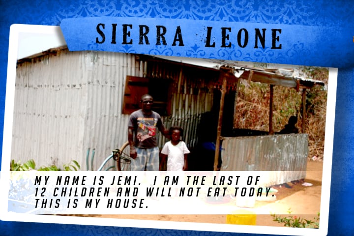 This is my House in Sierra Leone Blue | विश्व शेल्टर