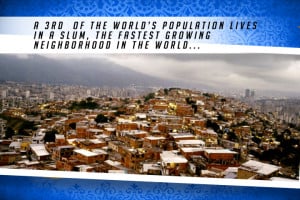Vivir en un barrio pobre azul | Albergar el Mundial