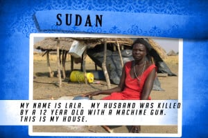 هذا بيتي في السودان الأزرق | المأوى العالم