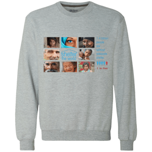 হেভিওয়েট Crewneck সোয়েটার