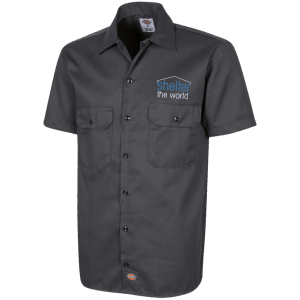 Dickies Мужская с коротким рукавом Workshirt