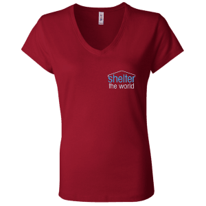 Canvas Ladies’ Jersey V-Neck T-Shirt